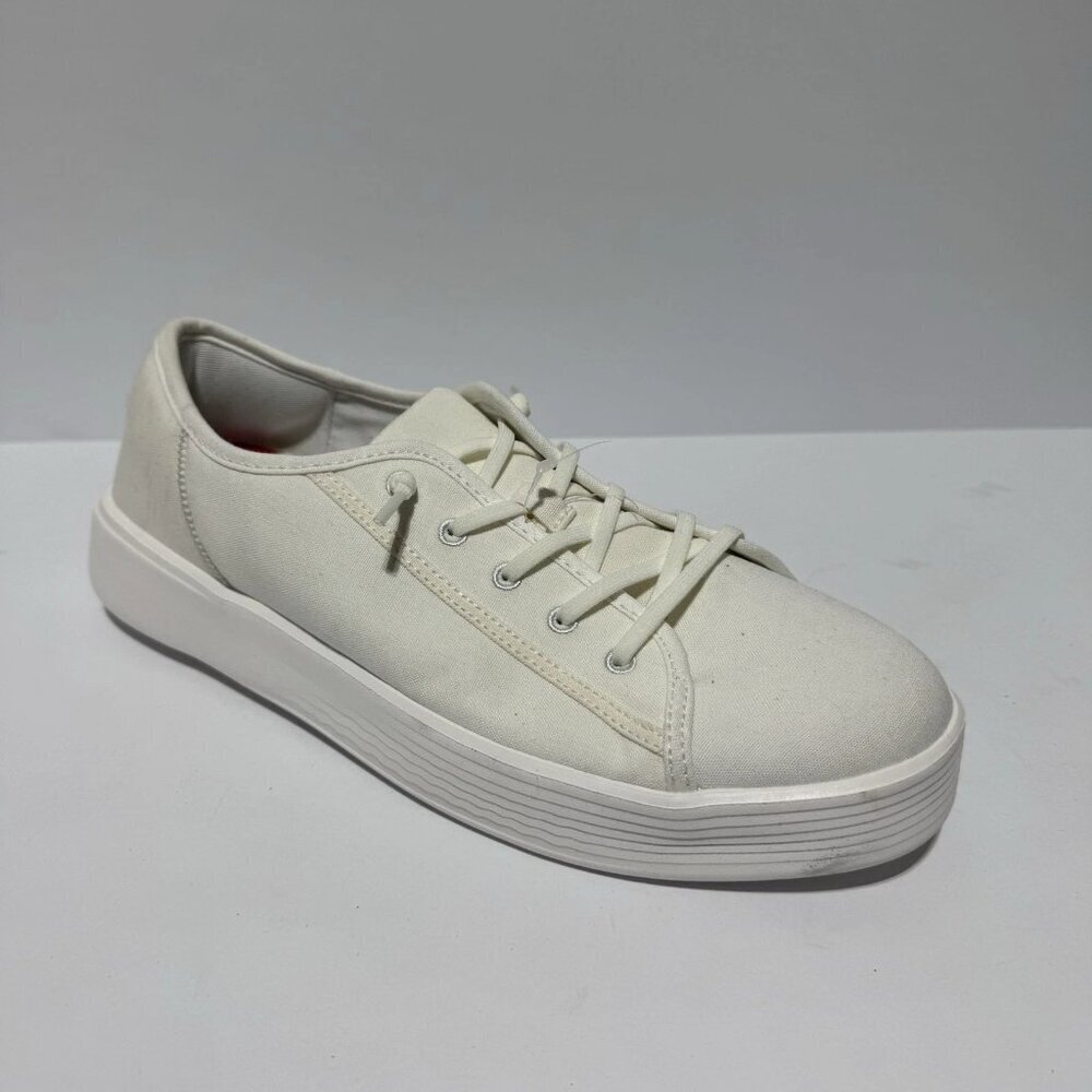 Hey Dude Mens Cody Canvas Snekaers White Size 9 M